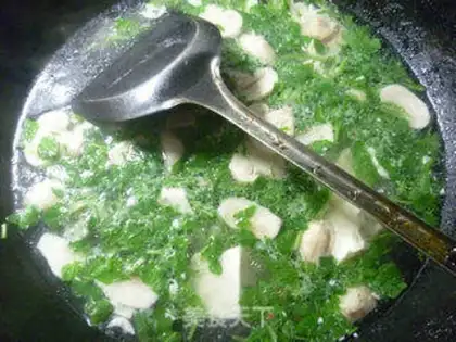 Make Scrambled mushroom tofu step 8