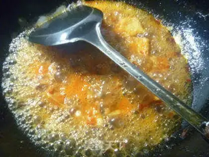 Make Sour chicken with eggs and eggs step 11