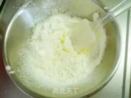 Make Honey egg milk buns step 4