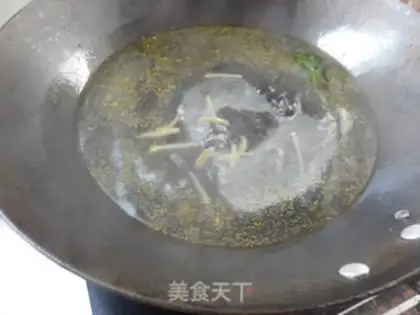 Make Blue radish fishball soup step 4