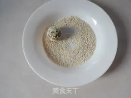 Make Sesame Cookie Ball step 4