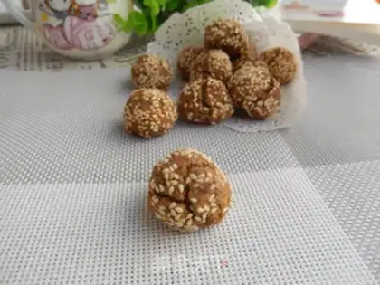 Make Sesame Cookie Ball step 6