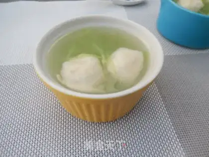 Make Blue radish fishball soup step 8