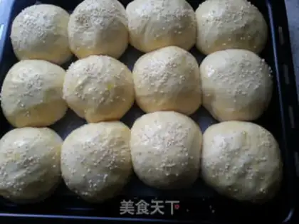 Make Old soft sesame bread step 13