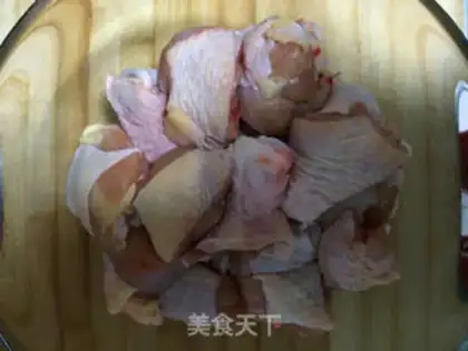 Make Potato chicken step 1