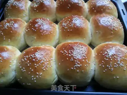 Make Old soft sesame bread step 14