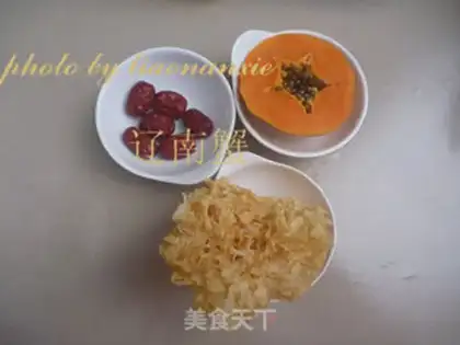 Make The papaya silver spoon step 0
