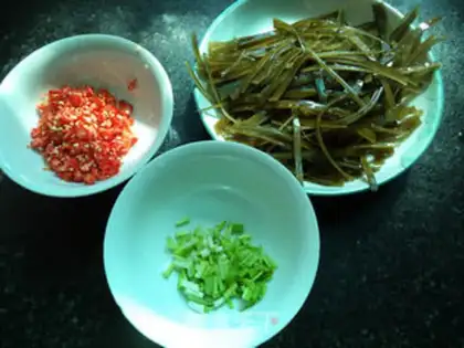 Make Onions of seaweed step 2