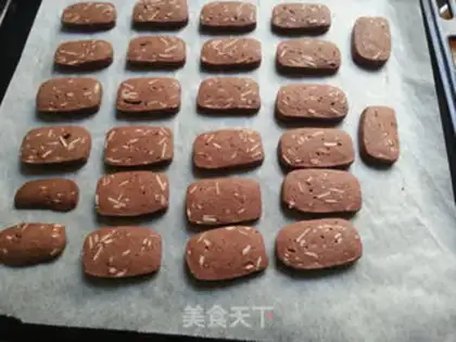 Make Chocolate almond crackers step 9