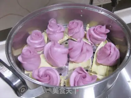 Make The potato roses step 12