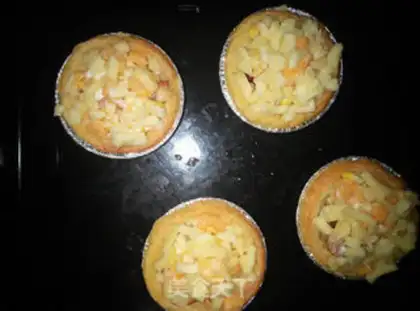 Make A chicken-legged cheeseburger step 7