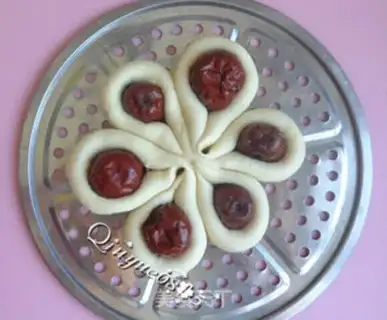 Make The date buns step 8