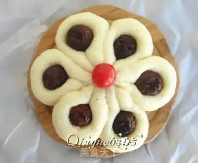 Make The date buns step 9