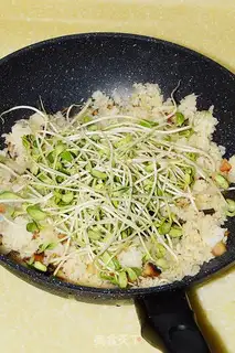 Make Salt fish fried rice step 4