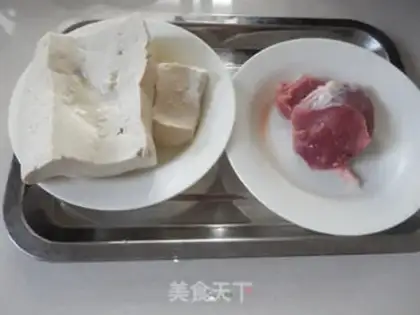 Make Tofu with meatloaf mushrooms step 0