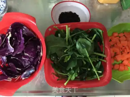 Make Three-coloured bouquets step 4