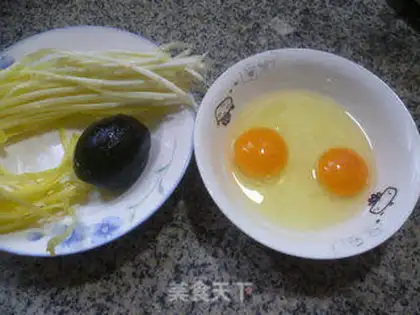 Make The sprouts are fried eggs step 0
