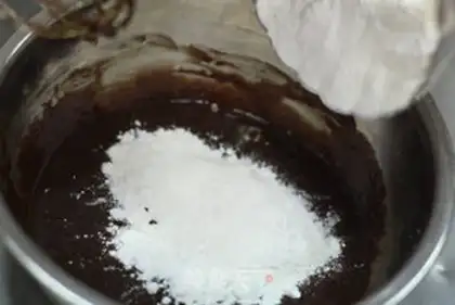 Make Black forest cake step 2