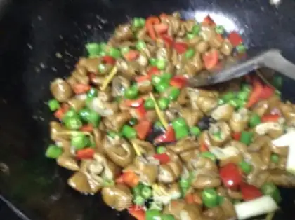 Make Hot intestines step 4