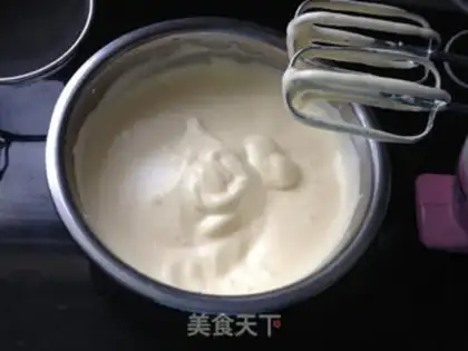 Make Orange cupcakes step 2