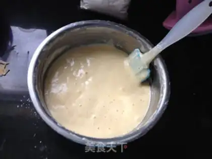 Make Orange cupcakes step 5