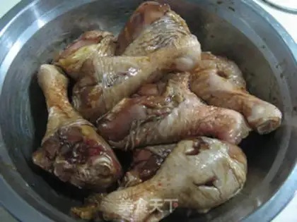 Make Chicken-legged mushrooms step 2