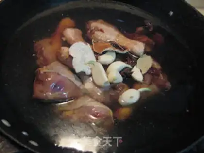Make Chicken-legged mushrooms step 6