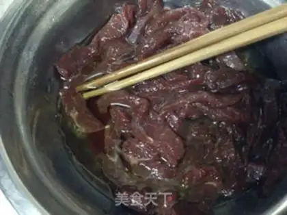 Make Sour beef step 1