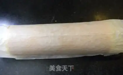 Make Cake rolls of fresh fruit step 11