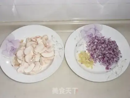 Make Mushroom cheese step 1
