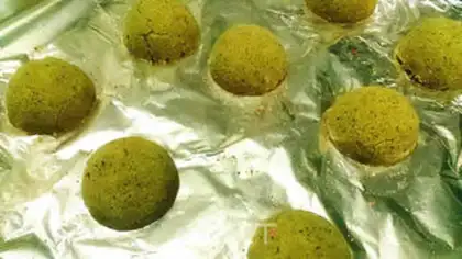 Make Black sesame cookies step 4
