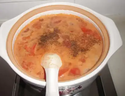 Make Tomato beef soup step 6