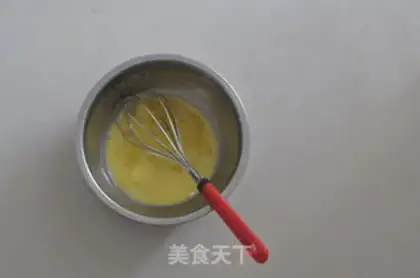 Make Orange cake rolls step 1