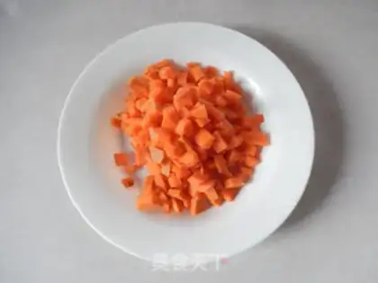 Make Carrot corn walnuts step 2