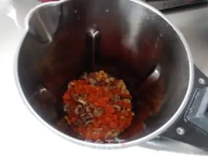Make Carrot corn walnuts step 4