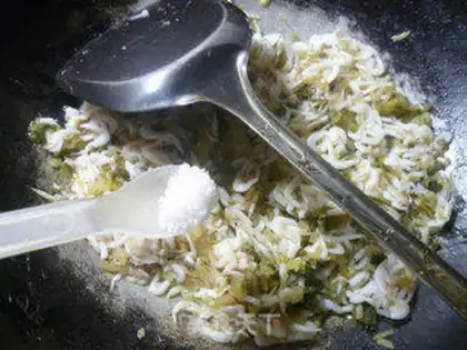 Make Snowcracker and shrimp step 5