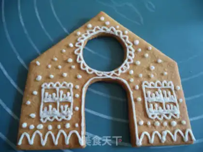 Make Gingerbread house step 27