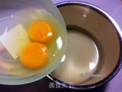 Make Orange chocolate marfin step 3