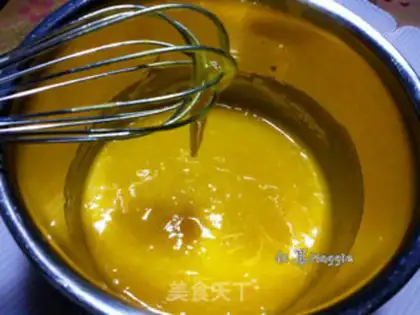 Make Orange chocolate marfin step 4