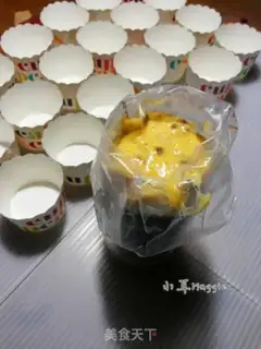 Make Orange chocolate marfin step 9
