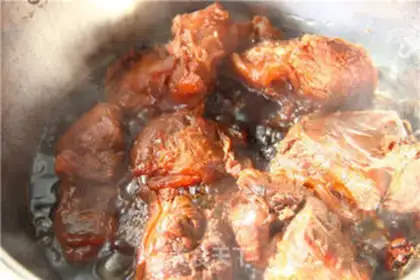 Make Soy beef in Shanghai step 6