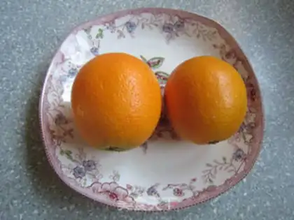 Make Sicilian orange cake step 0