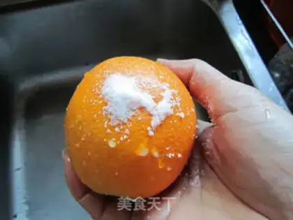 Make Sicilian orange cake step 1
