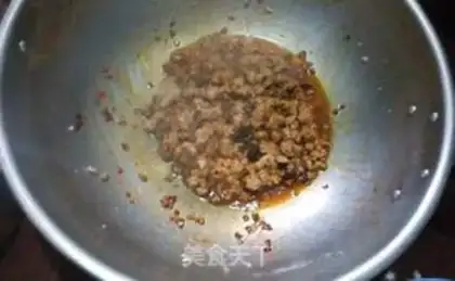 Make Meat and tofu step 4