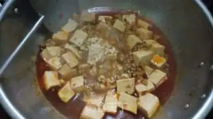 Make Meat and tofu step 6