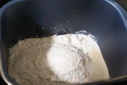 Make Bread waffles step 1