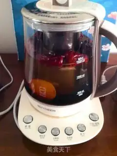 Make Ginger and hot tea step 1