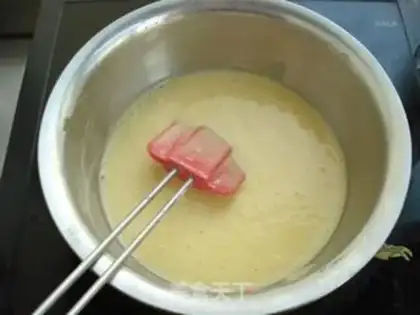 Make Christmas stake cake step 4