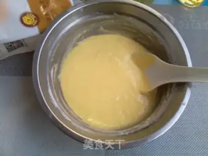 Make Milk cranberry cake step 4
