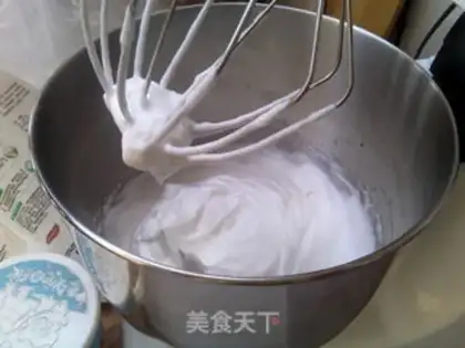 Make Milk cranberry cake step 5